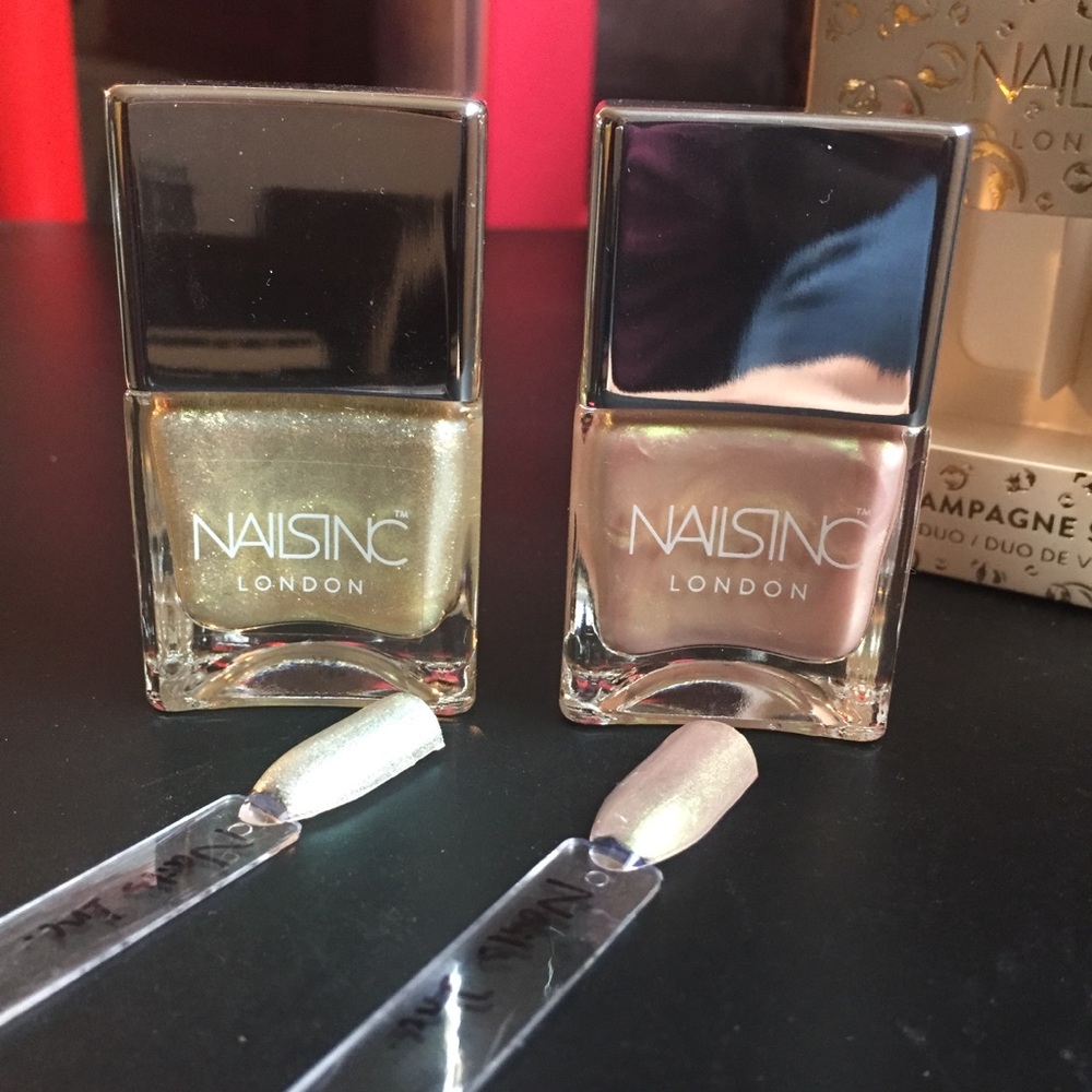 Bundle Nails Inc. yellow polishes